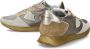 Philippe Model Stijlvolle lage top sneakers in grijs bruin en wit - Thumbnail 7