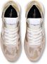 Philippe Model Gouden Zonsondergang Jacquard Sneakers Vrouwen Multicolor Dames - Thumbnail 4