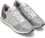 Philippe Model Trpx Hardloopschoenen Lichtblauw Grijs Multicolor Heren - Thumbnail 3