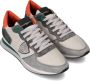 Philippe Model Sneakers Trpx Running Men Grijs Oranje Multicolor Heren - Thumbnail 4