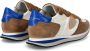 Philippe Model Beige Blauw Trpx Lage Sneakers Mannen Beige Heren - Thumbnail 3