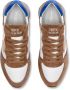 Philippe Model Beige Blauw Trpx Lage Sneakers Mannen Beige Heren - Thumbnail 4
