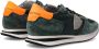 Philippe Model Stadsnuances Hardloopschoenen Groen Oranje Green Heren - Thumbnail 4