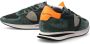 Philippe Model Stadsnuances Hardloopschoenen Groen Oranje Green Heren - Thumbnail 7