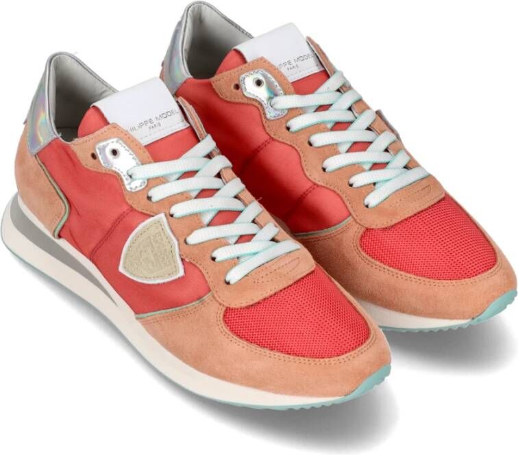 Philippe Model Sneakers Trpx Running Orange Dames