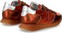 Philippe Model Oranje Trpx Lage Sneakers Orange Dames - Thumbnail 8