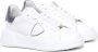 Philippe Model Sneakers van kalfsleer met metallic hiel White Dames - Thumbnail 10