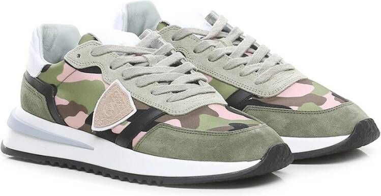 Philippe Model Sneakers van stof en suède Multicolor Dames