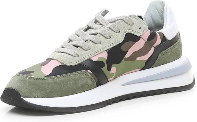 Philippe Model Sneakers van stof en suède Multicolor Dames
