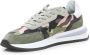 Philippe Model Tropez 2.1 Camouflage Militaire Rose Sneakers Groen Dames - Thumbnail 4