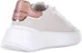 Philippe Model Nude leren sneaker met metallic details Beige Dames - Thumbnail 19