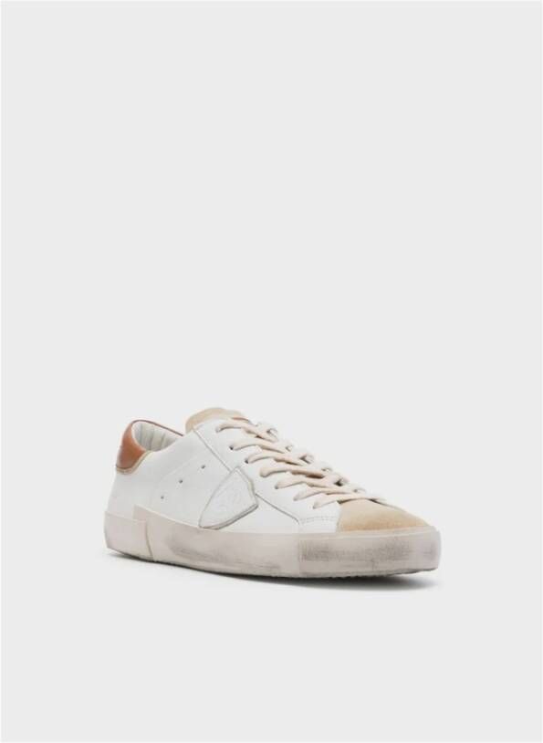 Philippe Model Sneakers White Heren