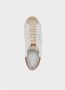 Philippe Model Vernieuwde Prsx Sneaker met Vintage Afwerking Beige Heren - Thumbnail 4