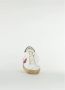 Philippe Model Witte Sneakers Leder Katoen Rubber Zool Multicolor Heren - Thumbnail 33