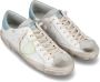 Philippe Model Vintage Skate Sneakers Lichtblauw Grijs Multicolor Heren - Thumbnail 15