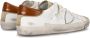 Philippe Model Vernieuwde Prsx Sneaker met Vintage Afwerking Beige Heren - Thumbnail 10