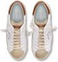 Philippe Model Vernieuwde Prsx Sneaker met Vintage Afwerking Beige Heren - Thumbnail 11