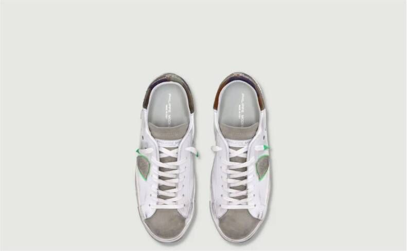 Philippe Model Sneakers White Heren