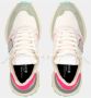 Philippe Model Vintage Racing Style Sneakers Wit Fuchsia Multicolor Dames - Thumbnail 4