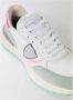 Philippe Model Trendy Grijze Roze Suède Sneakers voor Dames Pink Dames - Thumbnail 14