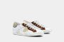 Philippe Model Low Sneakers with Animalier and Glitter Detail - Thumbnail 3