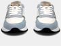 Philippe Model Tropez 2.1 Lage Dames Sneakers Blauw Dames - Thumbnail 3