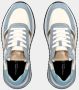 Philippe Model Tropez 2.1 Lage Dames Sneakers Blauw Dames - Thumbnail 5