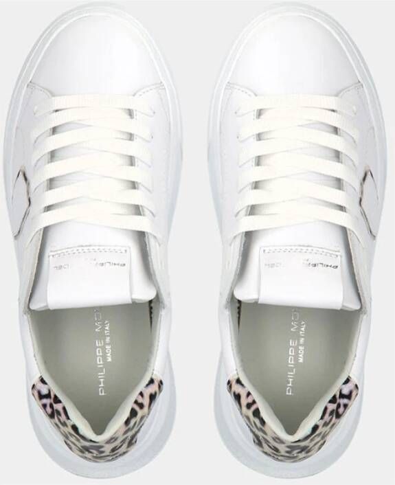 Philippe Model Animalier High-Fashion Sneaker Wit Dames