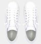Philippe Model Witte lage top sneakers met verontruste rubberen zool White Dames - Thumbnail 4
