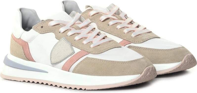 Philippe Model Modieuze Rosa Sneakers voor Dames Wit Dames