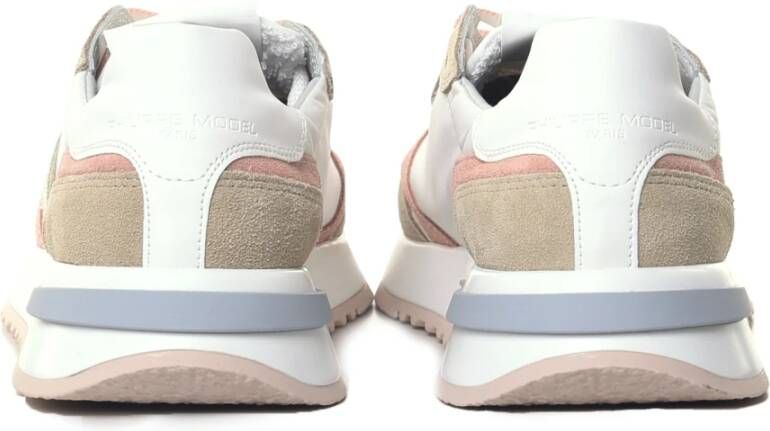 Philippe Model Modieuze Rosa Sneakers voor Dames Wit Dames