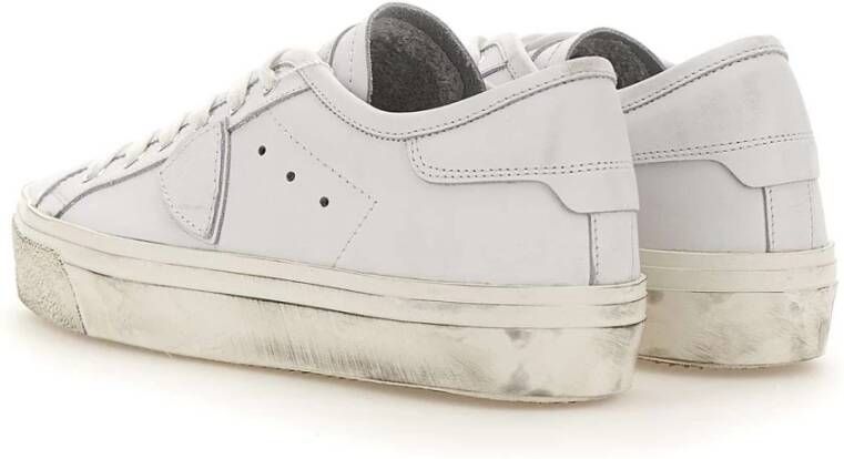 Philippe Model Stijlvolle Witte Sneakers voor Vrouwen Wit Dames