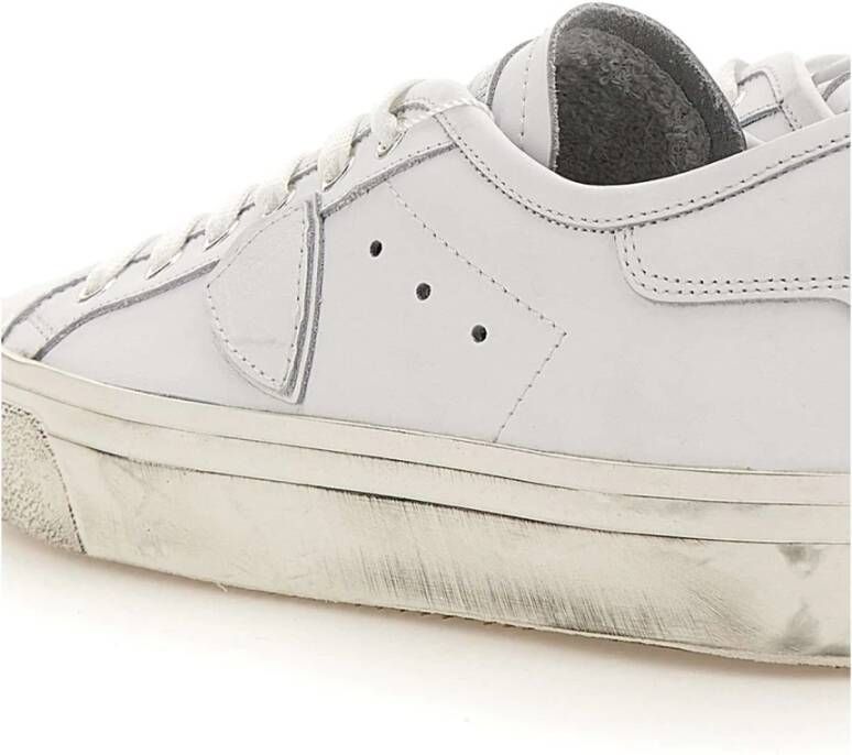 Philippe Model Stijlvolle Witte Sneakers voor Vrouwen Wit Dames