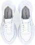 Philippe Model Logo Sneakers met Leren Bovenwerk en Rubberen Zool White Dames - Thumbnail 3