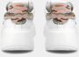 Philippe Model Lage Tres Temple Sneakers voor vrouwen White Dames - Thumbnail 4