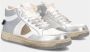 Philippe Model Witte Zilveren High Top Sneakers White Dames - Thumbnail 6