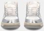 Philippe Model Witte Zilveren High Top Sneakers White Dames - Thumbnail 7