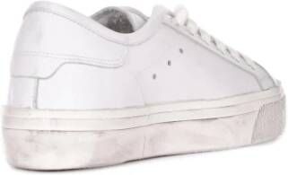 Philippe Model Witte Leren Sneakers voor Dames Wit Dames