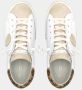 Philippe Model Dierenprint Lage Top Sneakers Vrouwen White Dames - Thumbnail 5