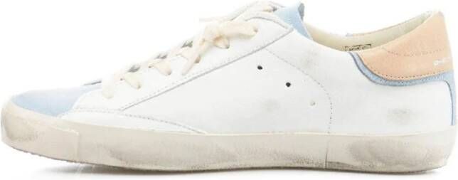 Philippe Model Witte Aw23 Damessneakers Stijlvol en Comfortabel Wit Dames