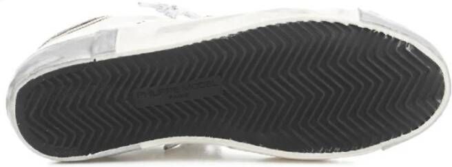 Philippe Model Elegante witte leren sneakers Aw23 Wit Dames
