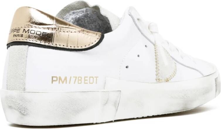 Philippe Model Stijlvolle Sneakers Wit Dames
