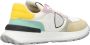 Philippe Model Vintage Racing Style Sneaker Multicolor Dames - Thumbnail 7
