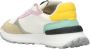 Philippe Model Vintage Racing Style Sneaker Multicolor Dames - Thumbnail 8