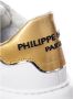 Philippe Model Elegante witte en gouden sneakers voor vrouwen White Dames - Thumbnail 12