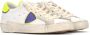 Philippe Model Paris X Leren Sneakers in Wit Paars en Geel White Dames - Thumbnail 3