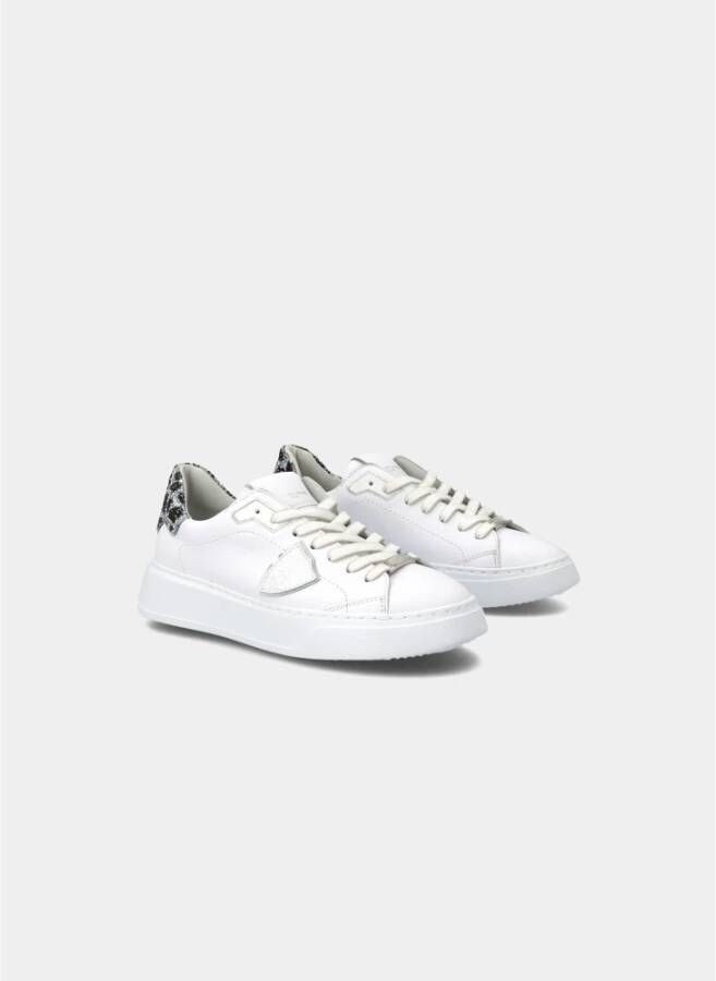 Philippe Model Temple Woman Lage Sneaker Wit Dames