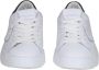 Philippe Model Witte Sneakers met Contrastdetails en Spiegelende Leren Randen White Dames - Thumbnail 2