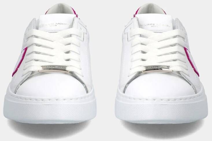Philippe Model Temple Low Sneaker Stijlvolle Statement Schoenen Wit Dames