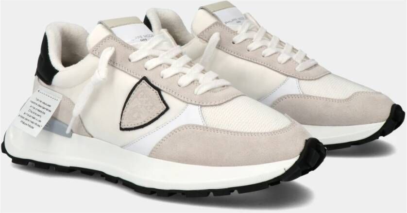Philippe Model Antibes Mondial Vintage Hardloopschoenen Wit Dames